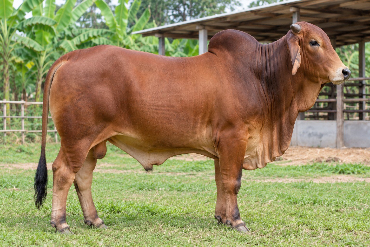Illustrative cattle portrait